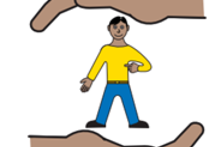 People at the centre