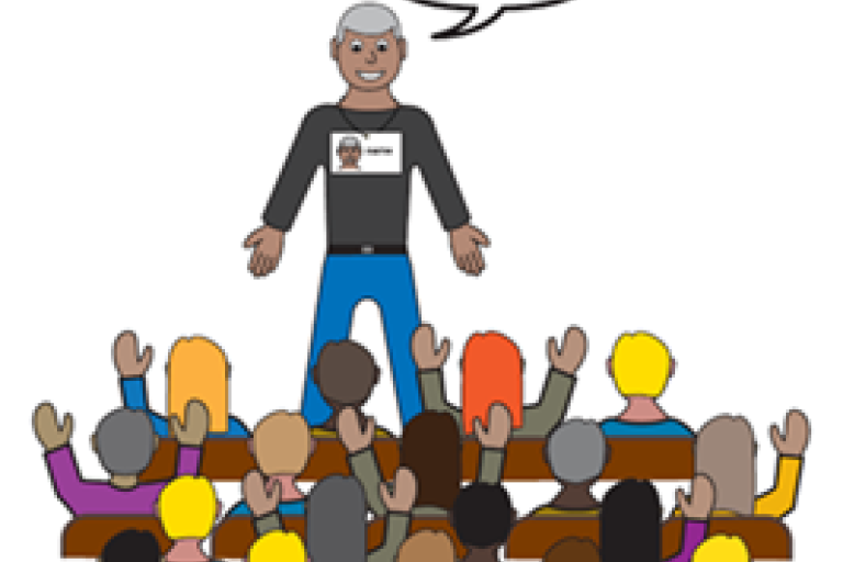 Event for people who work with adults.