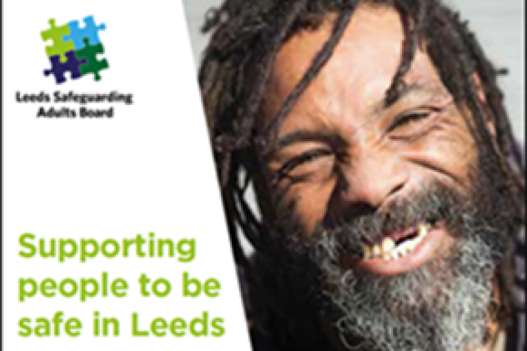 Poster about where people can get support